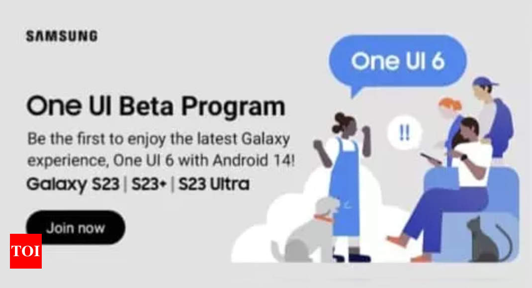 Samsung One UI 6 beta is now rolling out in India - Times of India