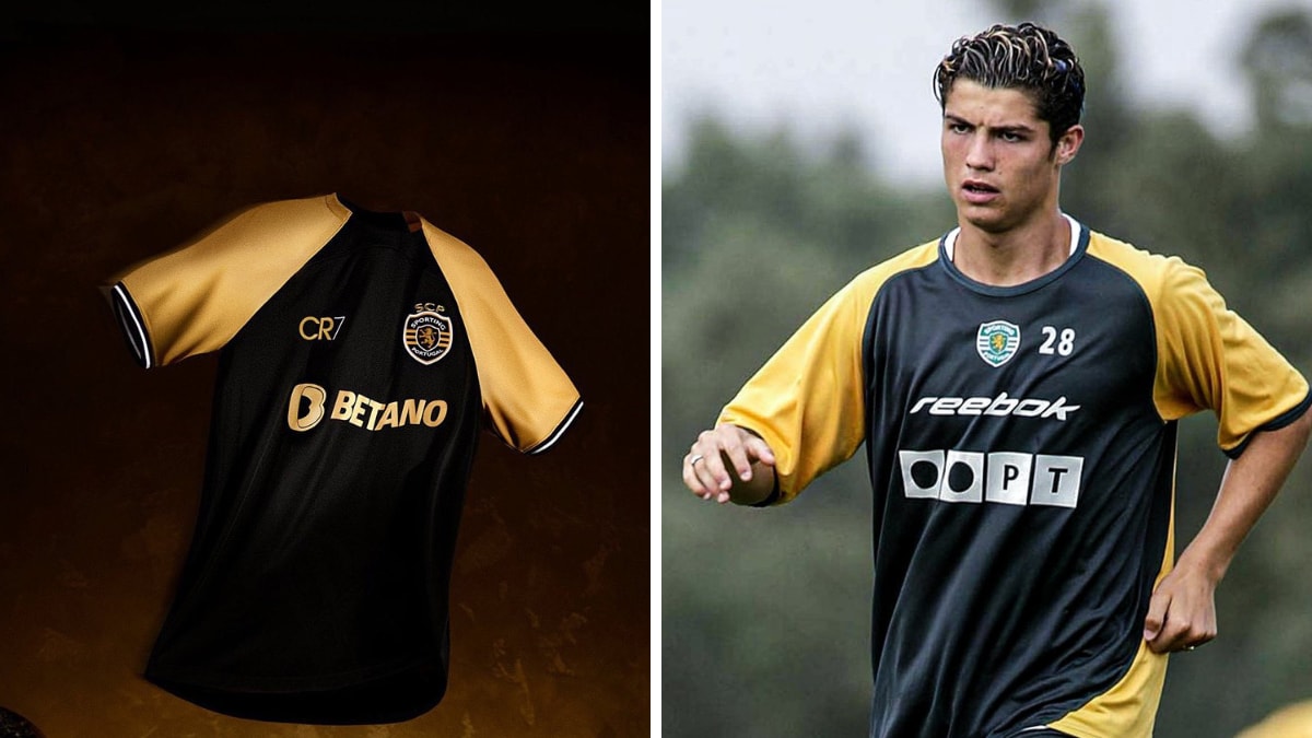 Sporting CP Unviel New Cristiano Ronaldo-inspired Jersey with CR7 Emblazoned on 3rd Kit – News18