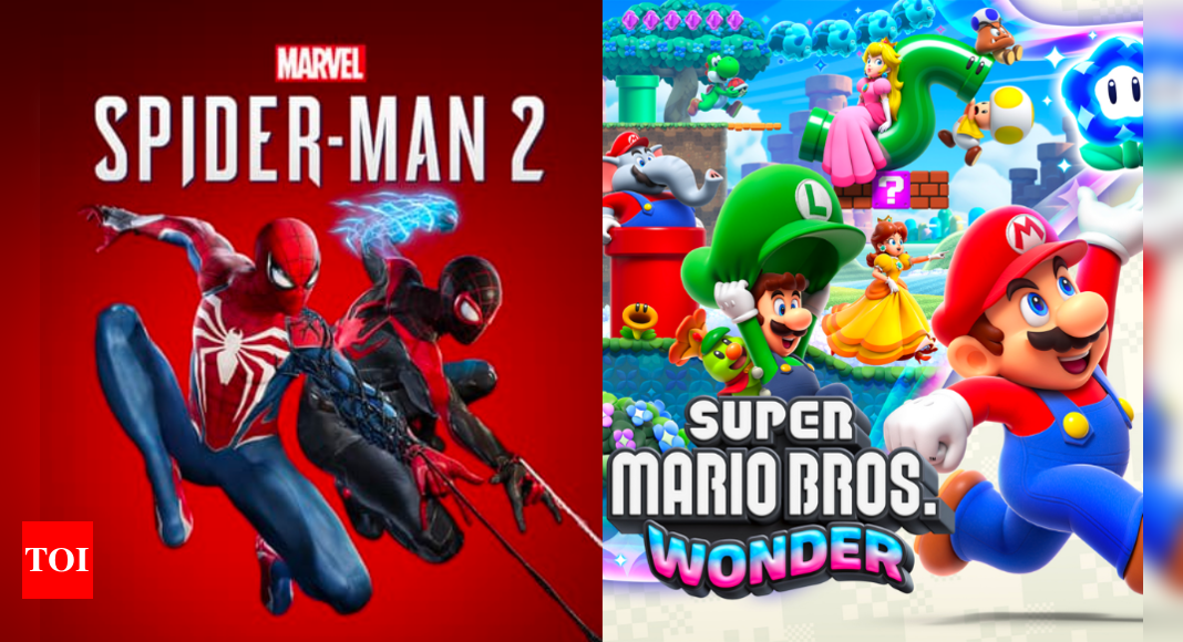 Sony and Nintendo are ready with their biggest game releases of 2023, Spider-Man 2 and Super Mario Bros Wonder: All that is at stake - Times of India