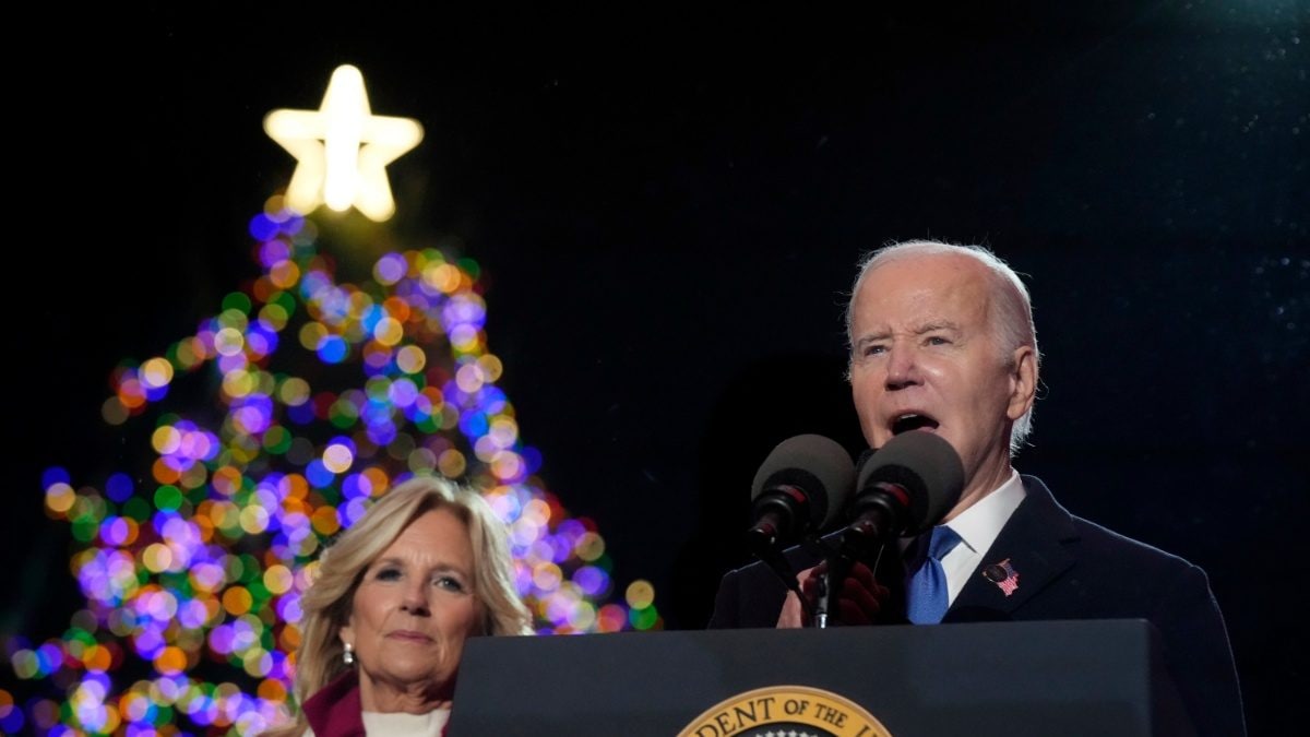 ‘Merry Christmas Everyone’: Biden Lights National Christmas Tree in Washington - News18