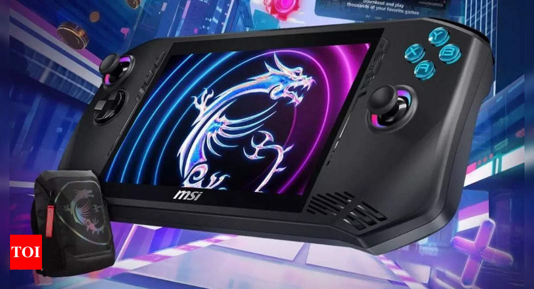 MSI may unveil a new handheld PC gaming console at CES 2024 – Times of India