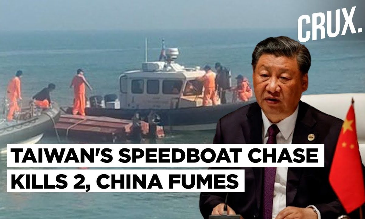 “Chinese Speedboat Tried to Evade Coast Guard” Taiwan Defends Op in “Prohibited Waters” As 2 Killed – News18