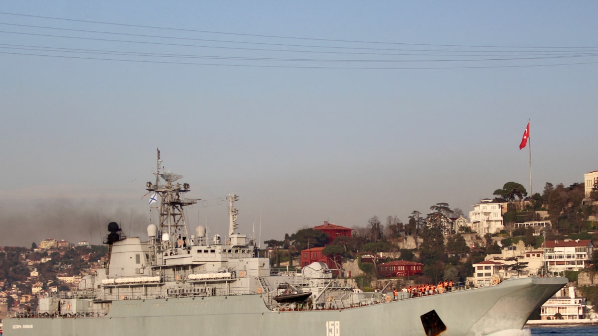 Watch | Ukraine Says Destroyed Russian Warship ‘Caesar Kunikov’ In Black Sea – News18