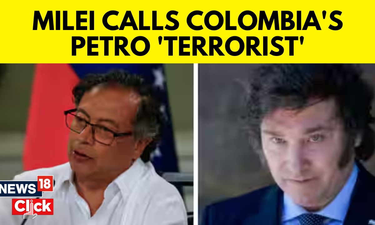 Argentinas Milei calls Colombias Petro murdered, terrorist – News18