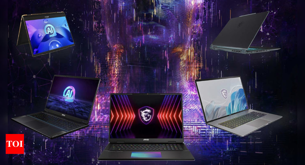 MSI launches new range of gaming laptops, first handheld console with latest-generation processors in India: Price, features and more - Times of India