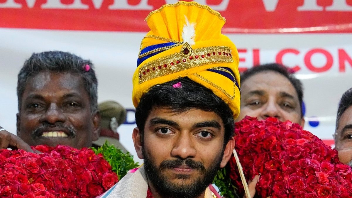 Candidates Champion D Gukesh Returns Home to Rousing Welcome in Chennai - News18