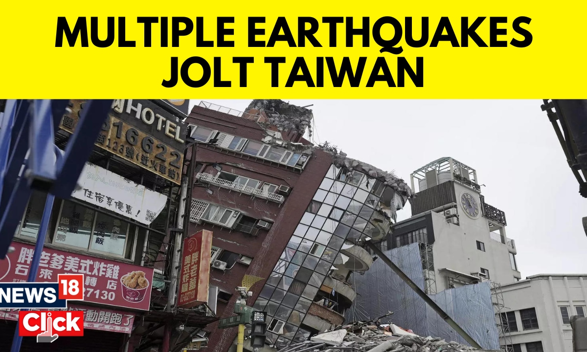 Dozens Of Aftershocks, Including 6.3-Magnitude Temblor, Rattle Taiwan But No Damage Reported – News18