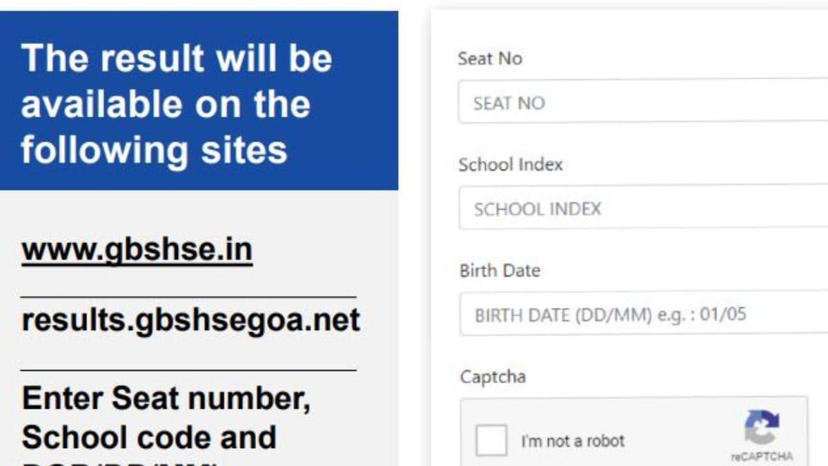 Goa Board HSSC 12th Results 2024 Declared; 85% Student Qualify - News18