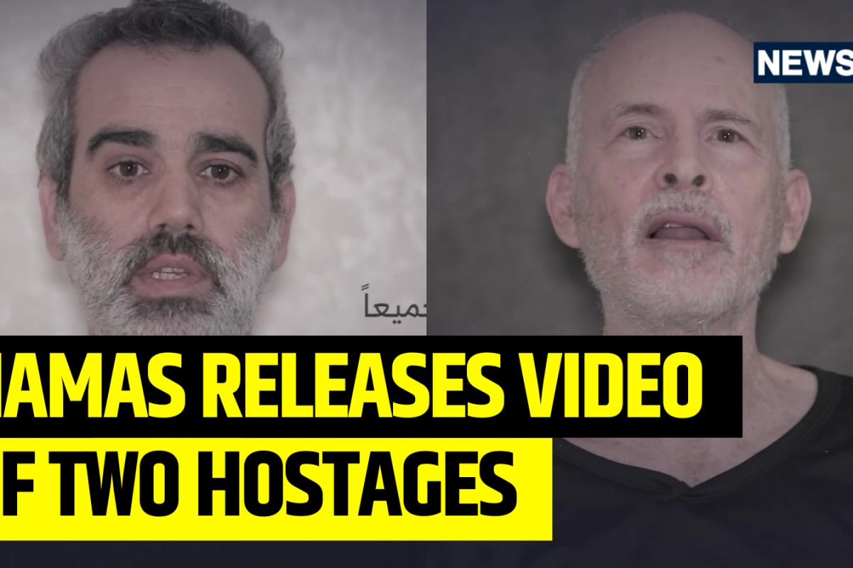 Hamas Releases Another Video Of Two Hostages Captured On Oct 7 – News18