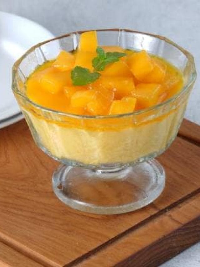 How To Make Mango Pudding At Home