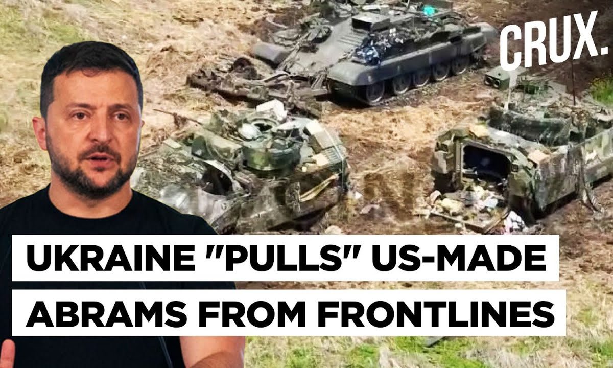 Russian Hunter-Killer Drones Force Kyiv To “Withdraw” Abrams Tanks | US Blames Kyiv’s “Tactics” – News18