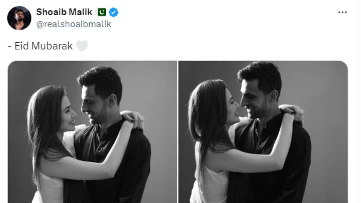 Shoaib Malik BRUTALLY Trolled For Social Post With Wife Sana Javed Eid 14 Feb Ex Sania Mirza - News18