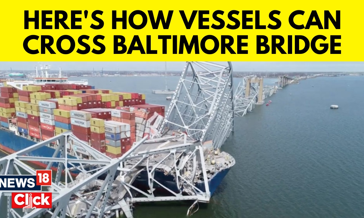 Third temporary channel opens for vessels to Baltimore port – News18