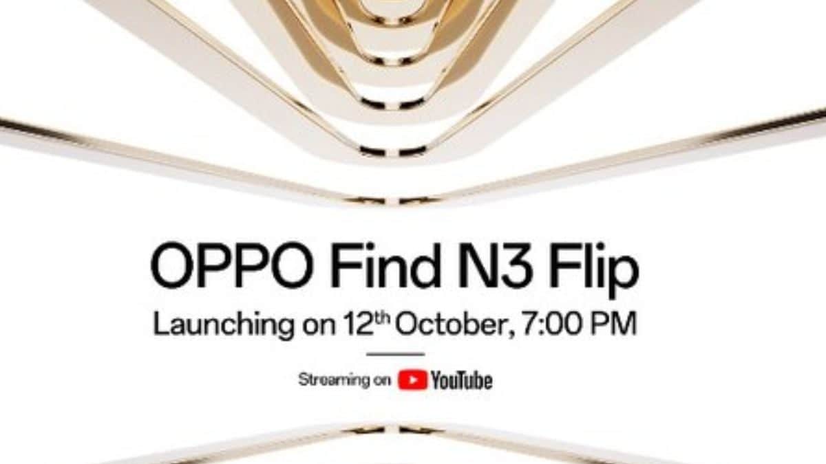 Oppo Find N3 Flip Launch In India On October 12: Price, Specs - What To Expect - News18