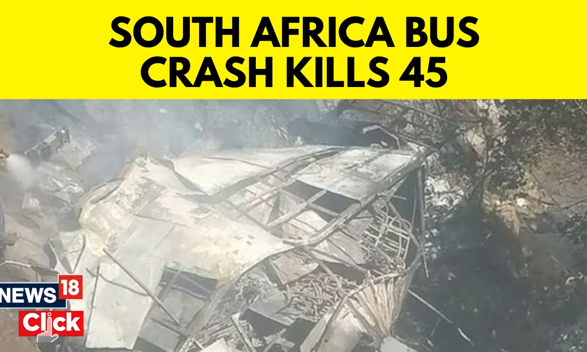 Bus accident in South Africa kills at least 45 – News18