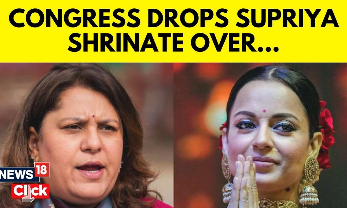 Congress Drops Supriya Shrinate Amid Row Over Remarks On Kangana Ranaut | Lok Sabha Polls | N18V – News18