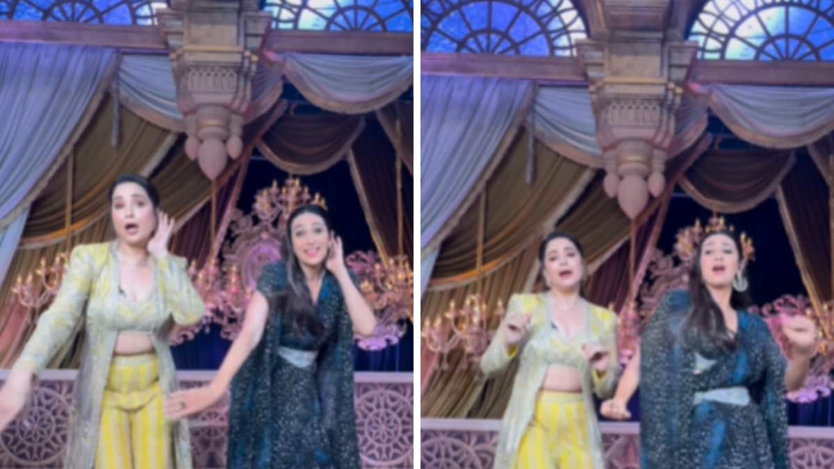 Karisma Kapoor And Madhuri Dixit’s Chak Dhoom Dhoom Recreation Leaves Fans Asking For More – News18