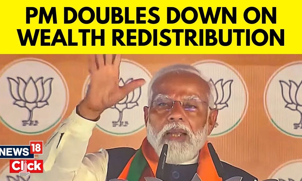 PM Modi Escalates Political Attacks On Congress Over The ‘Redistribution Of Wealth’ | N18V | News18 – News18
